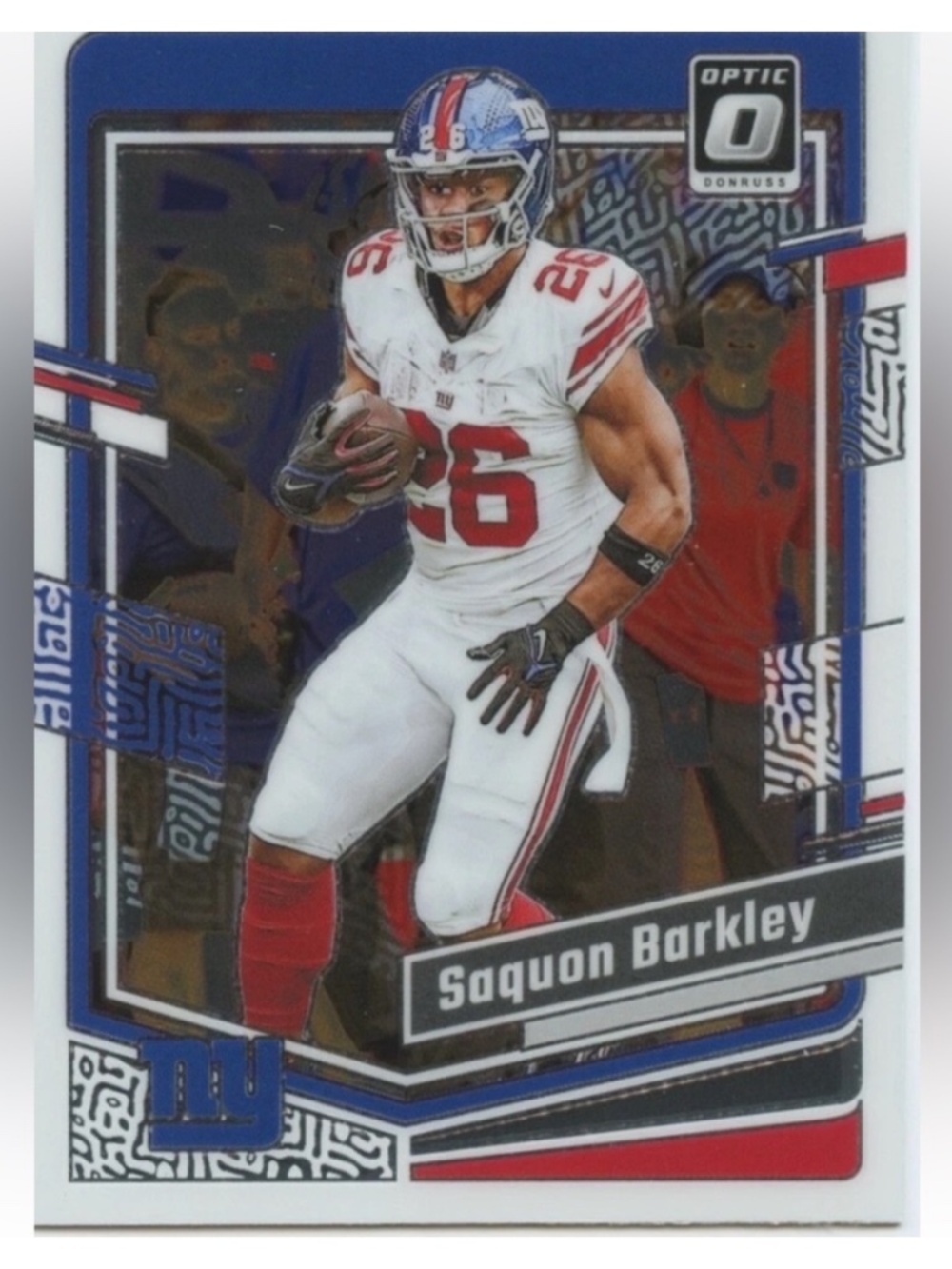 Saquon Barkley 2023 Panini Optic New York Giants NFL Football Card